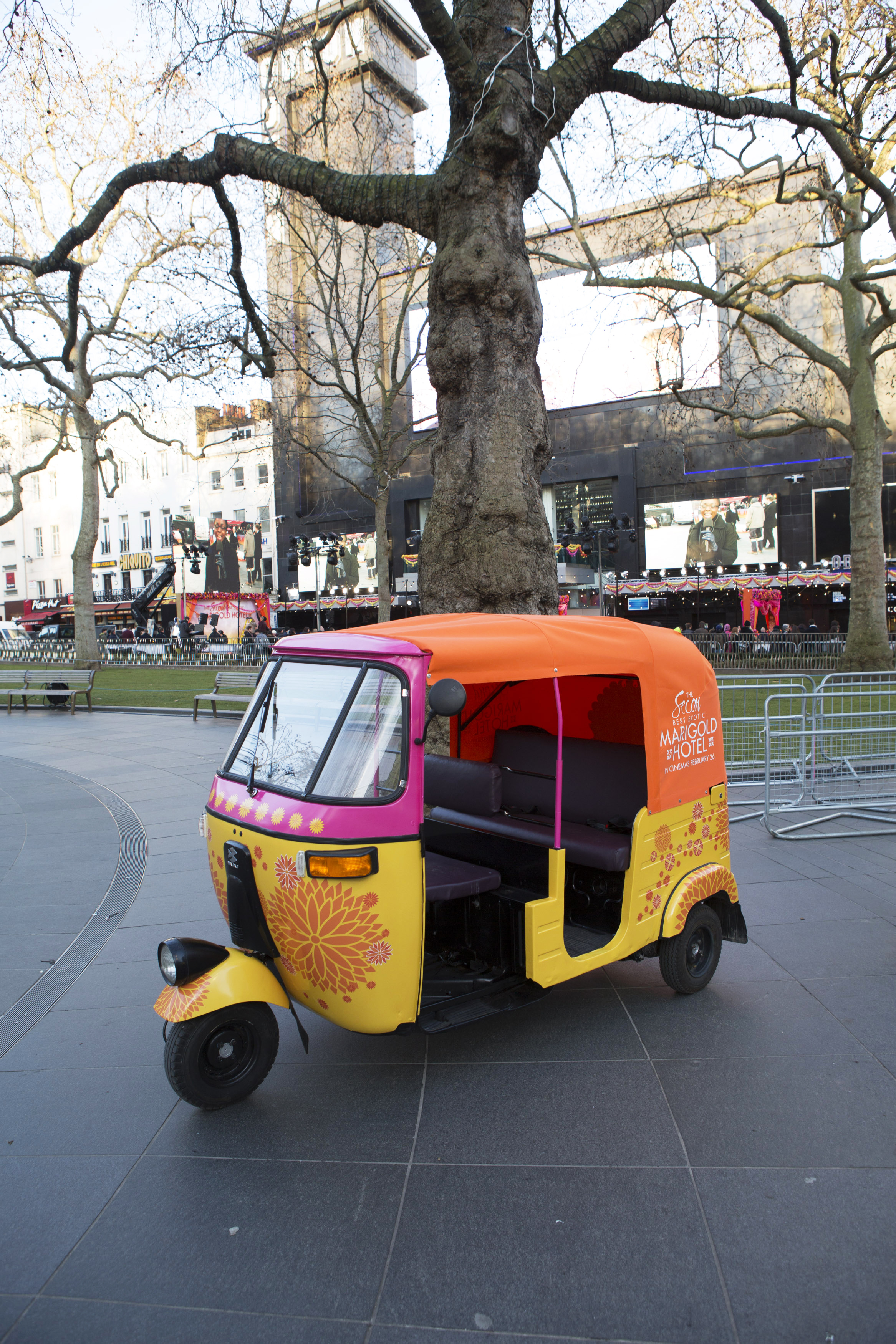 Branded tuktuk